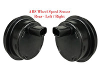 2 x ABS Wheel Speed Sensor+ Connectors Rear L/RFits Scion tC Toyota Celica Prius