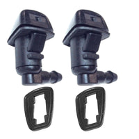 Set 2 Windshield Washer Nozzle Front Dual Holes Fits: Toyota MR2 1990-1995