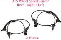 4 Pc ABS Wheel Speed Sensor Front  Rear L/R Fits Explorer Flex MKS MKT 2013-2019