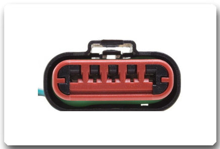 5 Wire Harness Pigtail Connector For Windshield Wiper Motor Fits: Ford