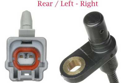 2 x ABS Speed Sensor  Rear Left & Right Fits: Rogue 08-13 , X-Trail 08 , 11-12