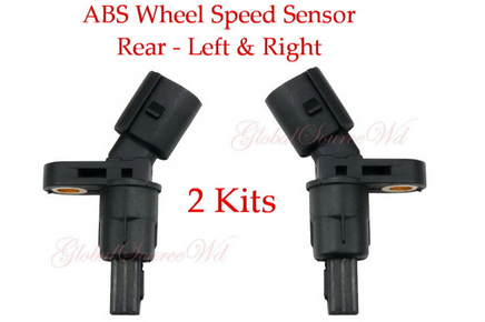 2 x Carquest ABS Wheel Speed Sensor Rear L/R For Audi TT VW Beetle Golf Jetta
