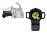 2Pc Idle Air Control Valve & Throttle Position Sensor Fits:626 Protege Protege5