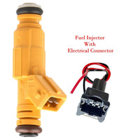 10x Fuel Injector +Connector Fits Ford Lincoln Mercury V8 V10 W/Fedral Emissions