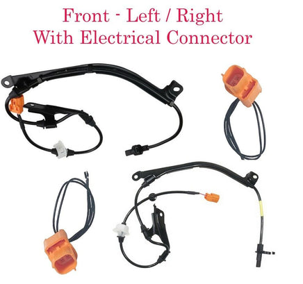 2 Pieces ABS Wheel Speed Sensor & Connectors Front L/R Fits:Acura TL 2004-2008