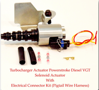 Turbocharger Actuator VGT W/ Connector Fist:Ford Powerstroke 5.4L 6.0L 6.8L