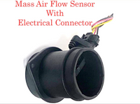 5 Blade Mass Air Flow Sensor W/Connector Fit:Volvo C70 S60 S70 S80 V70 XC70 XC90