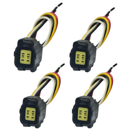 4 x  Rear Parking Aid Assistance Sensor Connector Fits Kia Sedona 2006-2012