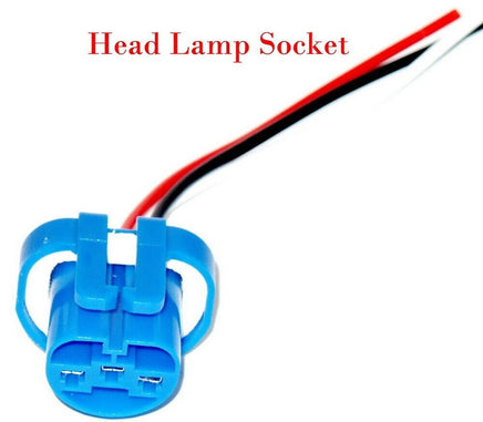 Head Lamp Socket of Bulb 9007 Fits 1991-2007 Most USA , Japan , European  Cars