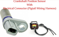 Crankshaft Position Sensor With Connector Fits: Ford Lincoln Mazda Mercury