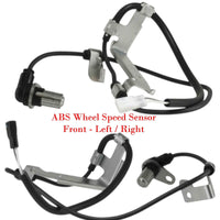 2 ABS Wheel Speed Sensor Front R/L  For Suzuki G Vitara 2001 &2005 XL7 2002-2006