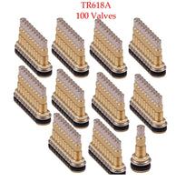 100 PCS TR618A 1-7/8" AGRICULTURAL AIR-LIQUID CLAMP-IN VALVES STEMS
