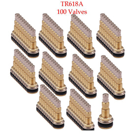 100 PCS TR618A 1-7/8" AGRICULTURAL AIR-LIQUID CLAMP-IN VALVES STEMS