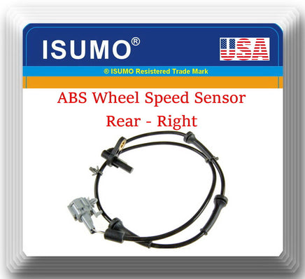 ABS Speed Sensor  Rear Right  Fits: Nissan Altima 2002-2004 2.5L 3.5L