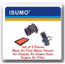 3 Pc Mass Air Flow Sensor Air Intake Hose & Air Filter Fits: Frontier  Xteera