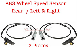 2 x ABS Wheel Speed Sensor Rear Left &Right For BMW 740I 740IL95-99 750IL 95-98