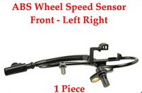 1 ABS Wheel Speed Sensor ALS259 Front Left / Right Fits: Dakota Raider