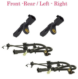 4 x ABS Wheel Speed Sensor Front-Rear  Fits Jeep Liberty 2006-2007