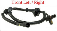 1 Kit ABS Wheel Speed Sensor W/ Connector Front L/R Fits: RAM1500 2006-2008 4WD