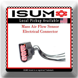 Mass Air Flow Sensor (MAF) ًConnector Fits: Audi Volkswagen 2001-2006 1.8L