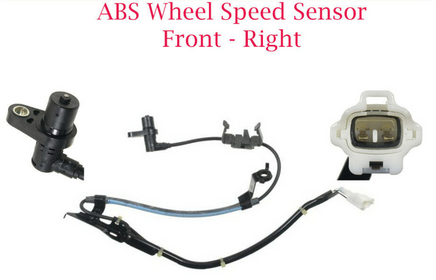 4 x ABS Wheel Speed Sensor Front L/R Fits Toyota Highlander 2001-2003  AWD