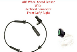 ABS Wheel Speed Sensor W/Connector Front L/R Fits: BMW 2 3 4 Active Hybrid 12-19