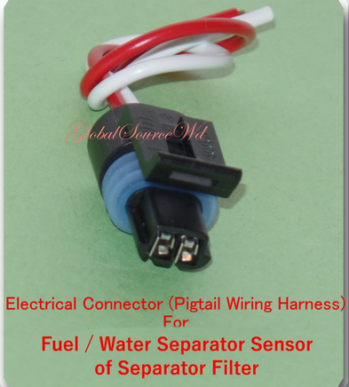 Fuel/Water Separator Sensor & Connector Fits Ram 2500 3500 2000-2002 5.9L 6 Cyl