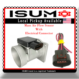 Mass Air Flow Meter Sensor  W/Connector Fits: Aerostar Ranger Tempo Topaz