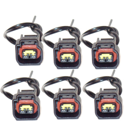 6 x Electrical Connector of Ignition Coil UF486 Fits: Ford Lincoln Mazda Mercury