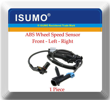 1 X ABS Wheel Speed Sensor W/ Connector Front Left or Right Fits: Chevrolet GMC