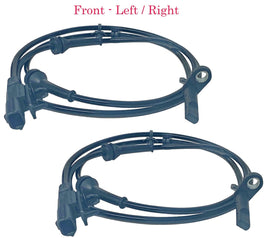 2 x ABS Wheel Speed Sensor Front-L/R Fits: Infiniti Q50 Q60 14-20 Nissan Z 23-24