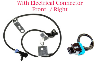 ABS Wheel Speed Sensor W/Connector Front Right Fits: Chevrolet GMC K2500 K3500