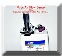 3 Blade MAS4528/2 Mass Air Flow Sensor w/Connector Fits:Buick Chevrolet Pontiac