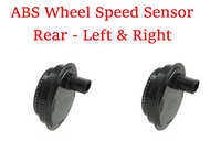 2 ABS Wheel Speed Sensor W/ Connectors Rear Left & Right Fits ES350 Camry Solara