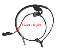 2 x ABS Wheel Speed Sensor + Connectors Front L/R Fits Eclipse Cross Outlander