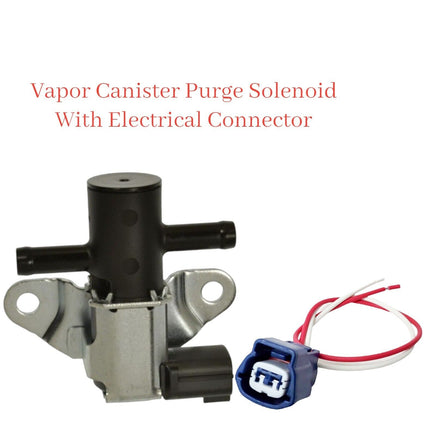 Vapor Canister Purge Valve Solenoid & Connector Fits Murano Pathfinder Rogue