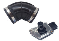 2 Pcs Mass Air Flow Sensor + Air Clearing Intake Hose Fits  QX4  Pathfinder