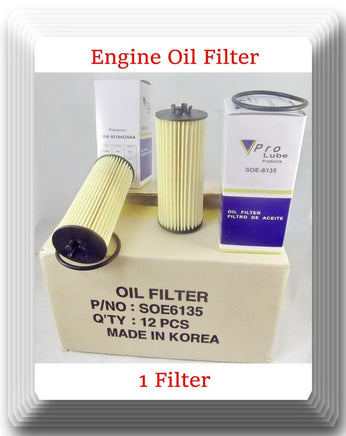 Engine Oil Filter Fits: OEM# 5184526AA Chrysler Dodge Jeep Ram 2011-2013 V6 3.6L