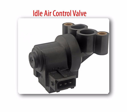 Set of 2, Idle Air Control Valve & Throttle Position Sensor Fits: Hyundai & Kia 