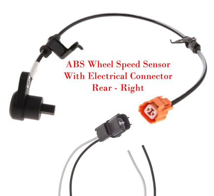 ABS Wheel Speed Sensor & Connector Rear Right For Acura CL TL Honda Accord
