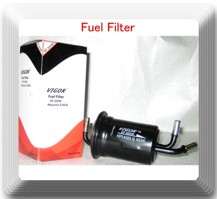 Fuel Filter Fits:OEM# 0K2AA-20-49 KIA Sephia 1998-2001 Spectra 2000-2004 L4 1.8L