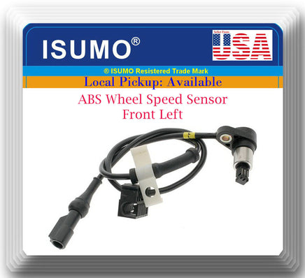 ABS Wheel Speed Sensor W/Connector Front Left Fits Ford 1997-2003 Lincoln 98-02