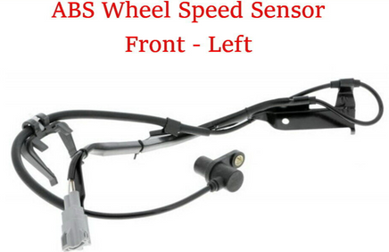 2 ABS Wheel Speed Sensor + Connector Front L/R For ES300 Avalon Camry Solara