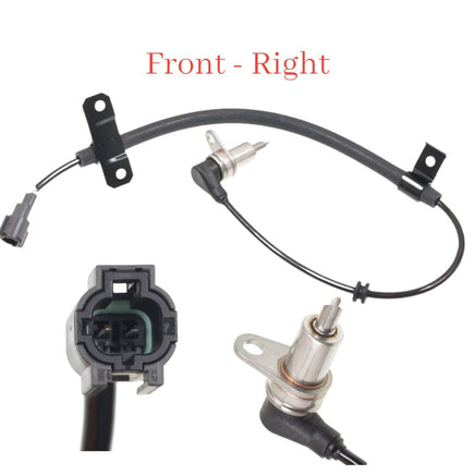 2 x ABS Wheel Speed Sensor Front L/R Fit QX4 1997-2001,Pathfinder 1996-2001