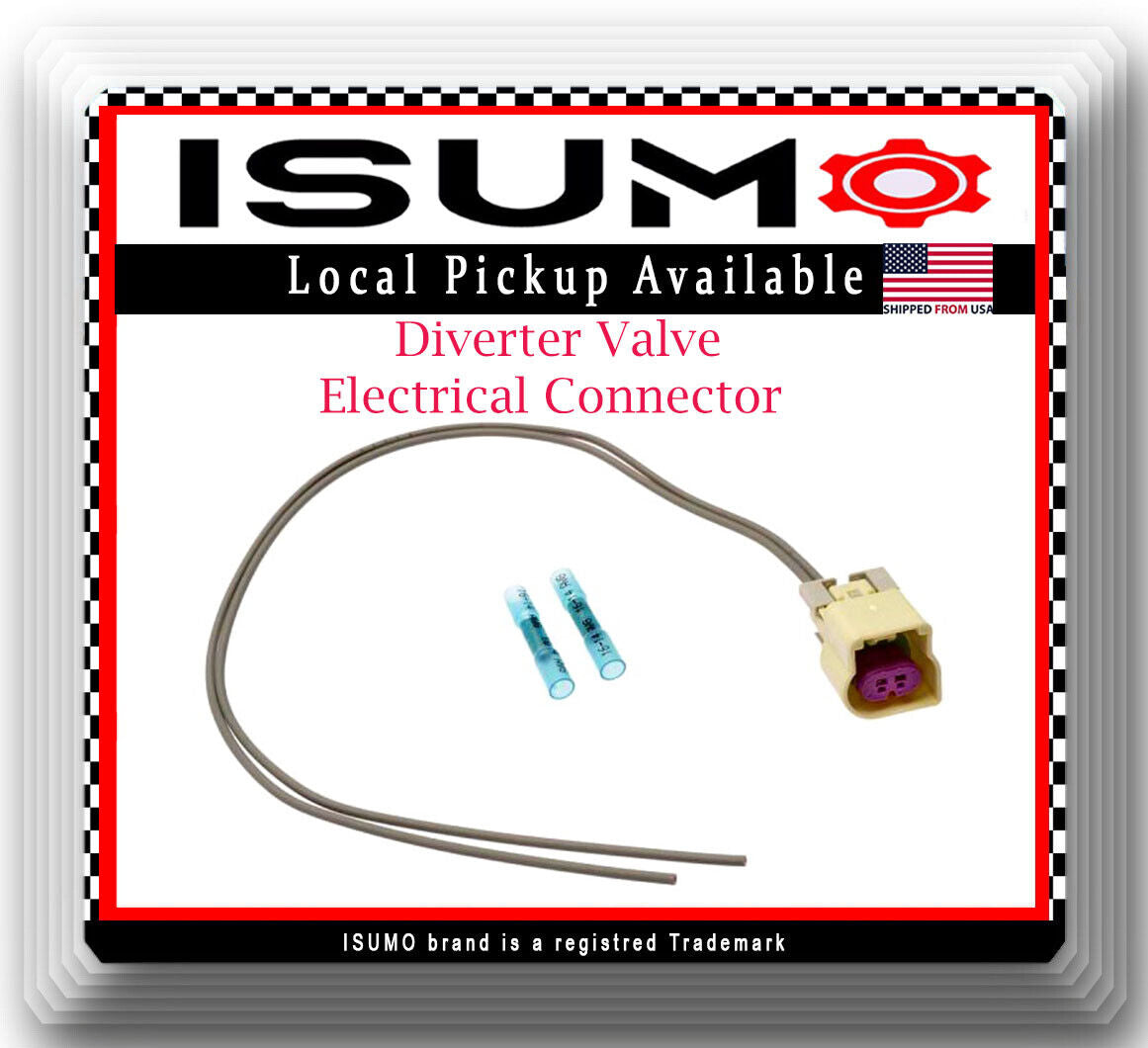 Air Diverter / Bypass Valve Electrical Connector Fits Deville DTS Bonn