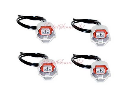 4 x Fuel Injector Connector Fits Mitsubishi Eclipse Galant Lancer Mirarge