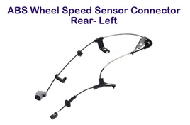 ABS Wheel Speed Sensor Wire Harness Rear Left Drum fits Corolla Matrix