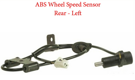 2 x ABS Wheel Speed Sensor + Connector Rear L/R Fits Hyundai Tiburon 2003-2005