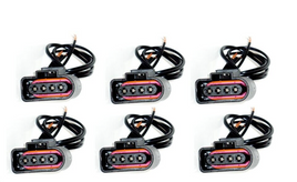 Set 6 Kits Electrical Connector For Ignition Coil UF531 Fits: Audi VW 3.2L 3.6L
