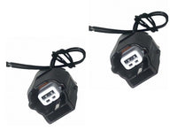 2 x ABS Wheel Speed Sensor & Connectors Front-L/R Fits: Infiniti Q50 Q60 14-22